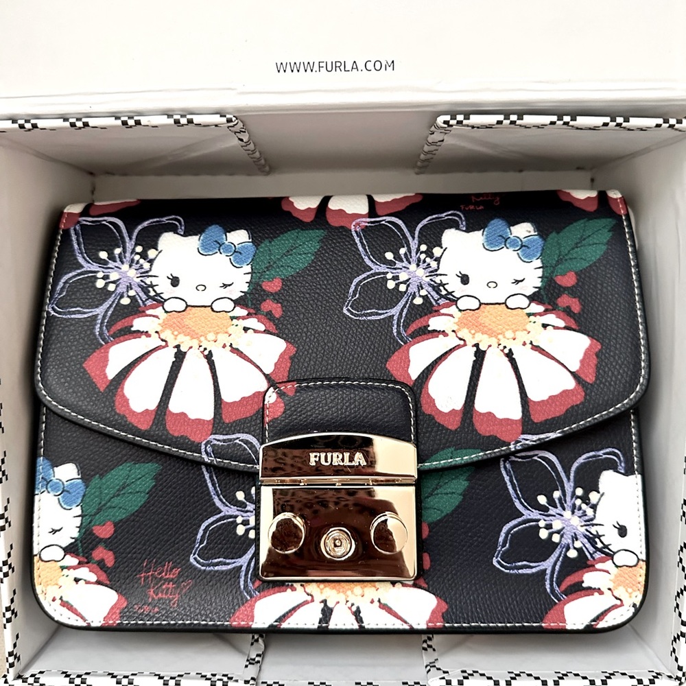 Limited Edition Furla Hello Kitty Metropolis bag